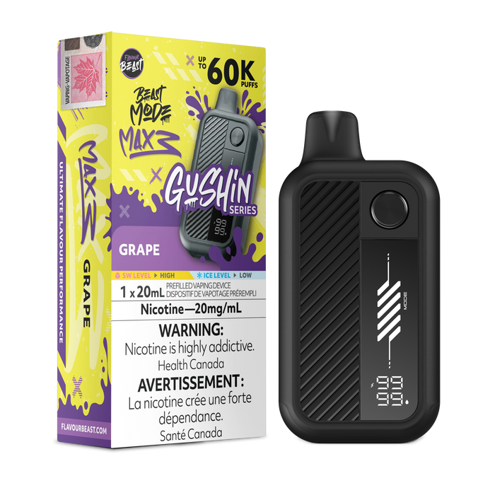 Flavour Beast 60K - Gushin Grape