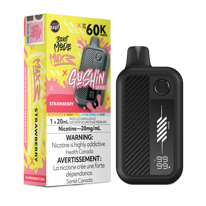 Flavour Beast 60K - Gushin Strawberry