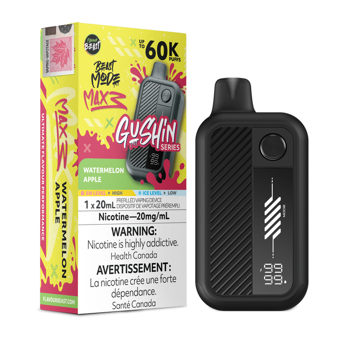 Flavour Beast 60K - Gushin Watermelon Apple