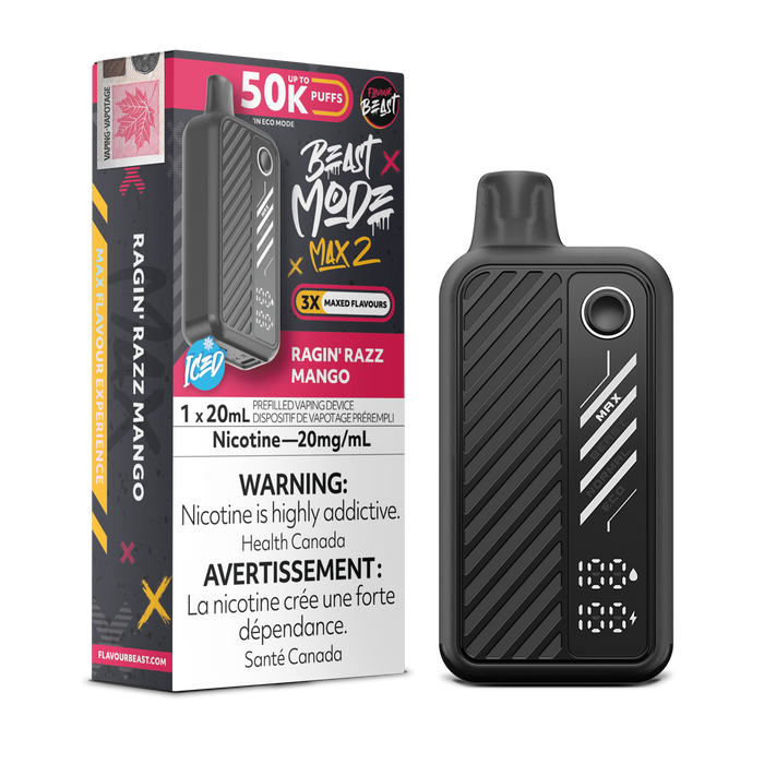 Flavour Beast 50K - Ragin Razz Mango Iced