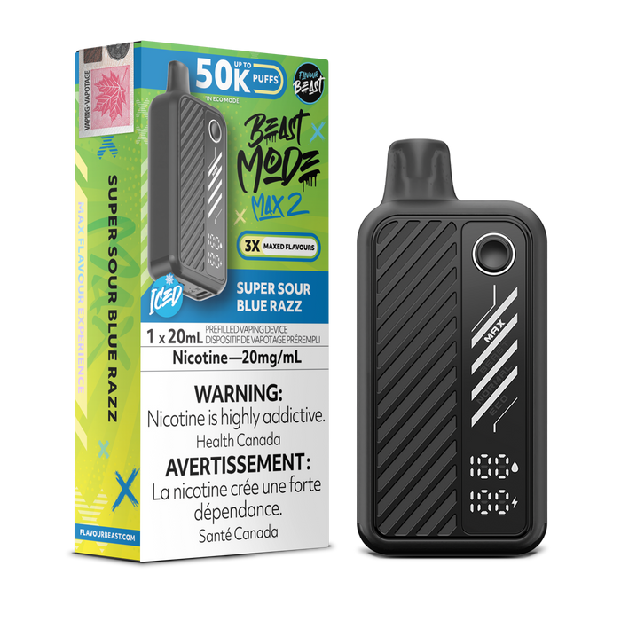 Flavour Beast 50K - Super Sour Blue Razz