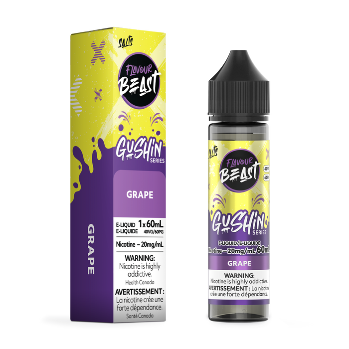 Flavour Beast 60 mL - Gushin Grape