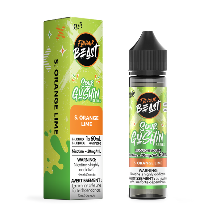 Flavour Beast 60 mL - Sour Gushin S. Orange Lime
