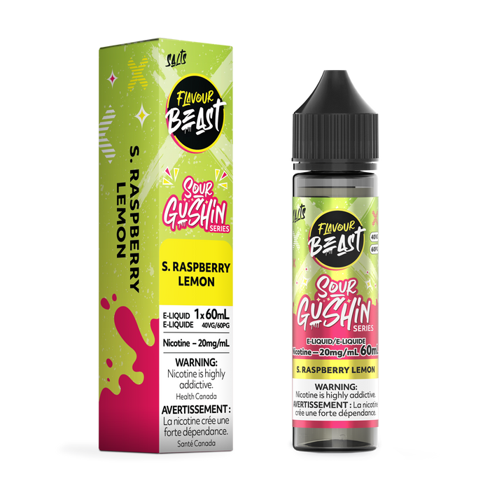 Flavour Beast 60 mL - Sour Gushin S. Raspberry Lemon