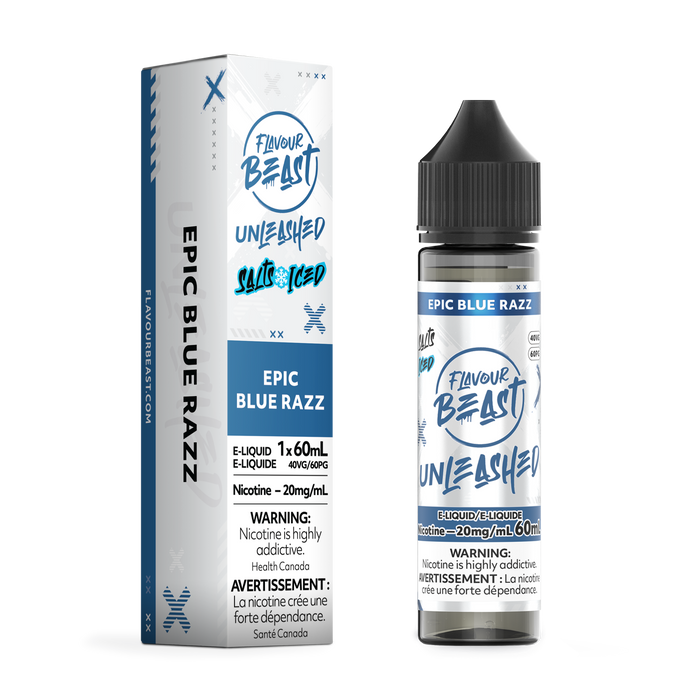 Flavour Beast Unleashed 60 mL - Epic Blue Razz