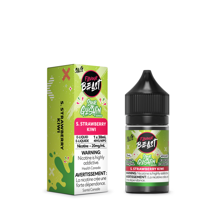 Flavour Beast - Sour Gushin S. Strawberry Kiwi