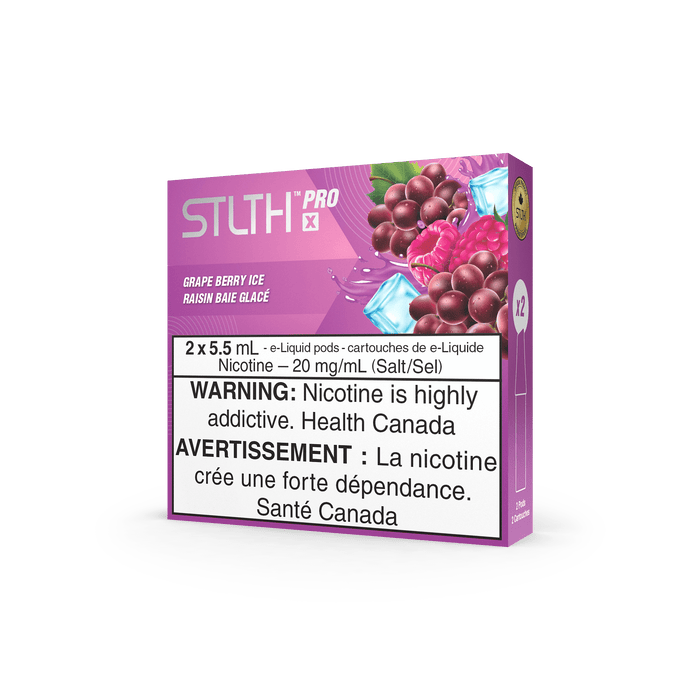 STLTH Pro X Pod Pack - Grape Berry Ice