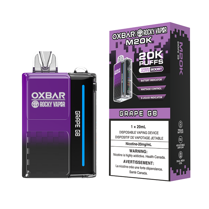 Oxbar 20000 - Grape GB