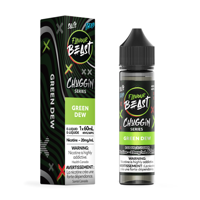 Flavour Beast 60 mL - Chuggin Green Dew Iced