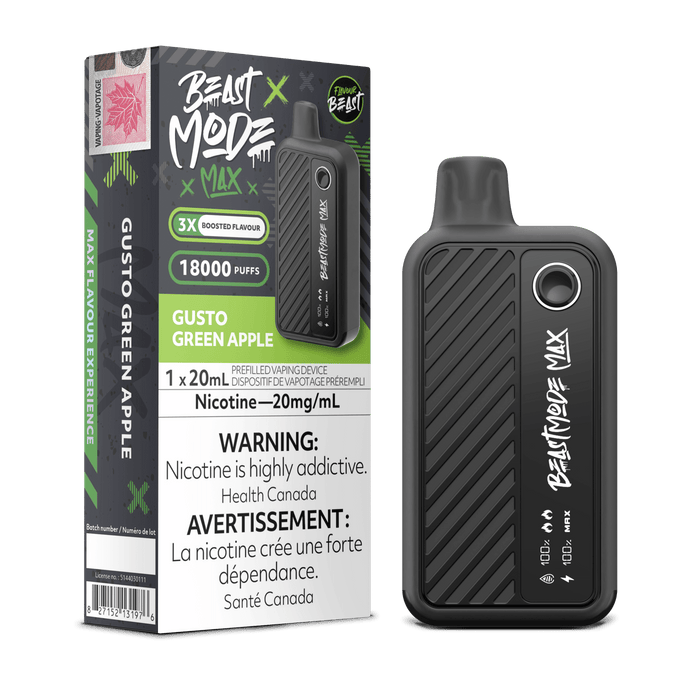 Flavour Beast 18000 - Gusto Green Apple