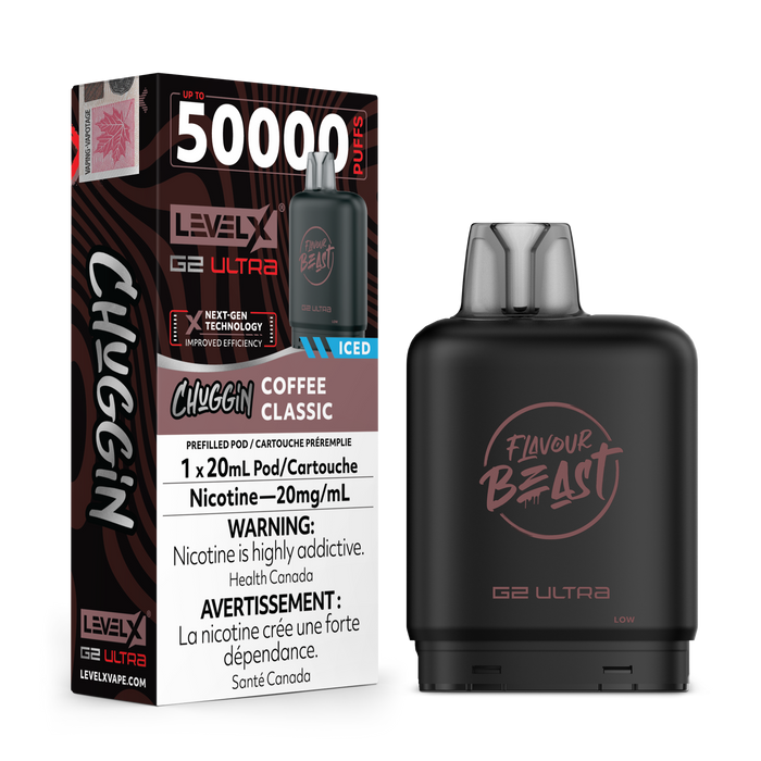 Flavour Beast Level X 50K Pod - Coffee Classic Iced