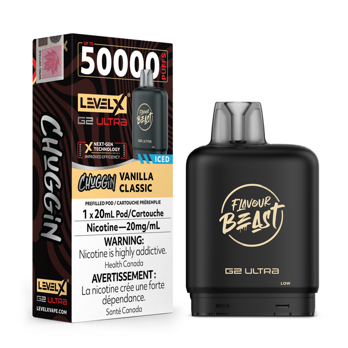 Flavour Beast Level X 50K Pod - Vanilla Classic