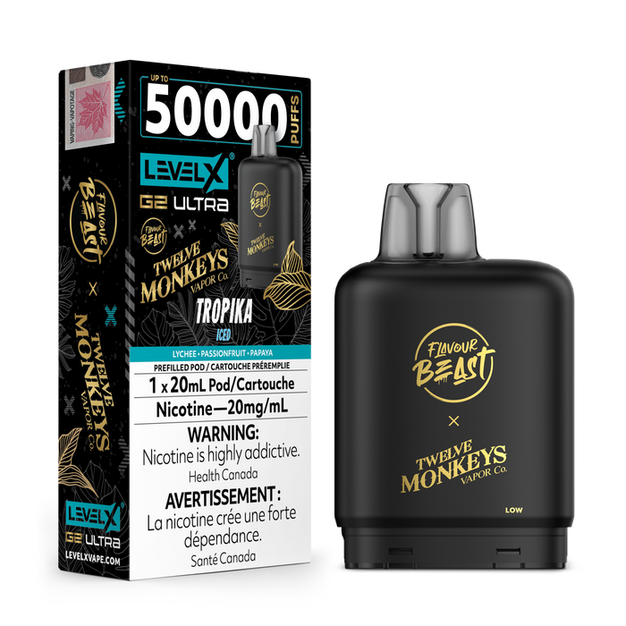 Flavour Beast Level X 50K Pod - Tropika Iced