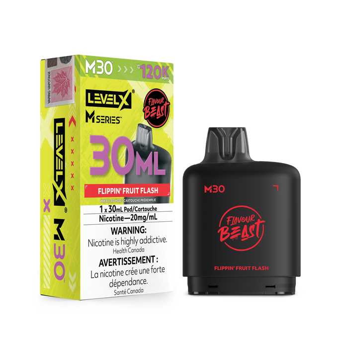 Flavour Beast Level X M 120K Pod - Flippin' Fruit Flash