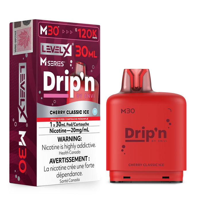 Drip'n Level X M 120K Pod - Cherry Classic Ice
