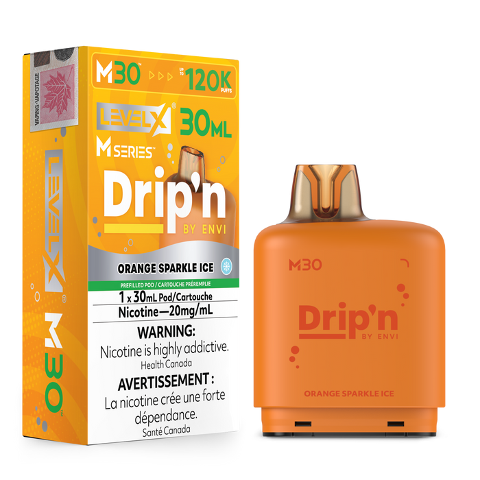 Drip'n Level X M 120K Pod - Orange Sparkle Ice
