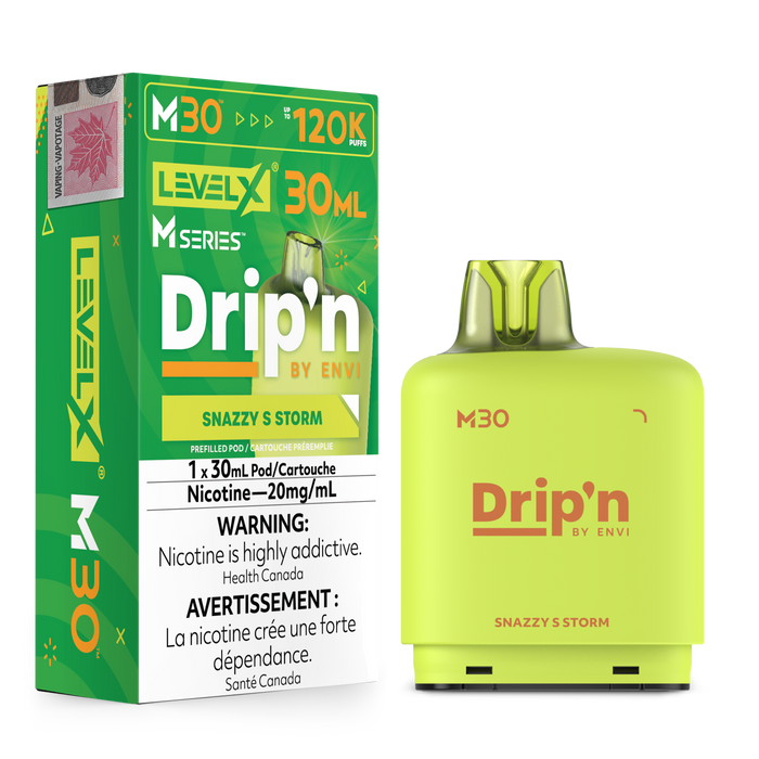 Drip'n Level X M 120K Pod - Snazzy S Storm