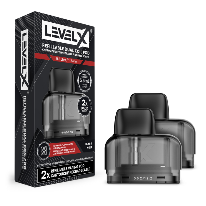 Level X Refillable Pods (2 pack)