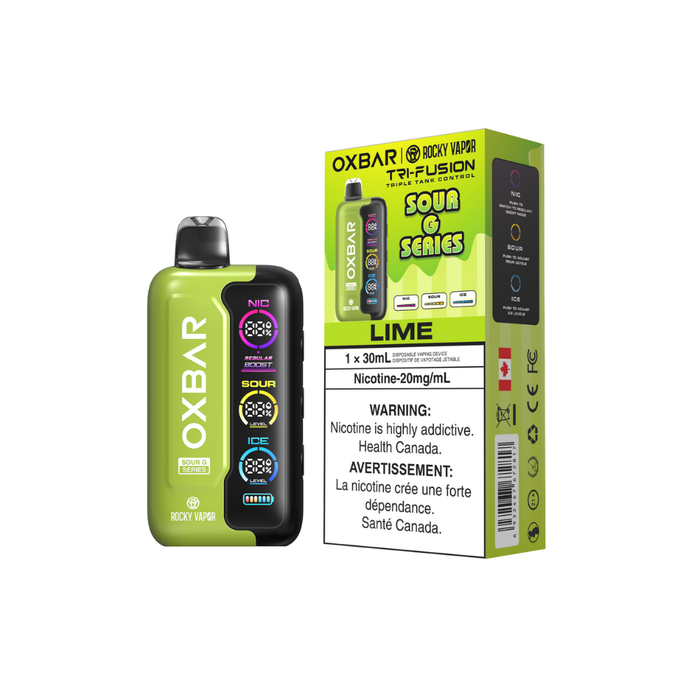 Oxbar Tri-Fusion - Sour G Lime