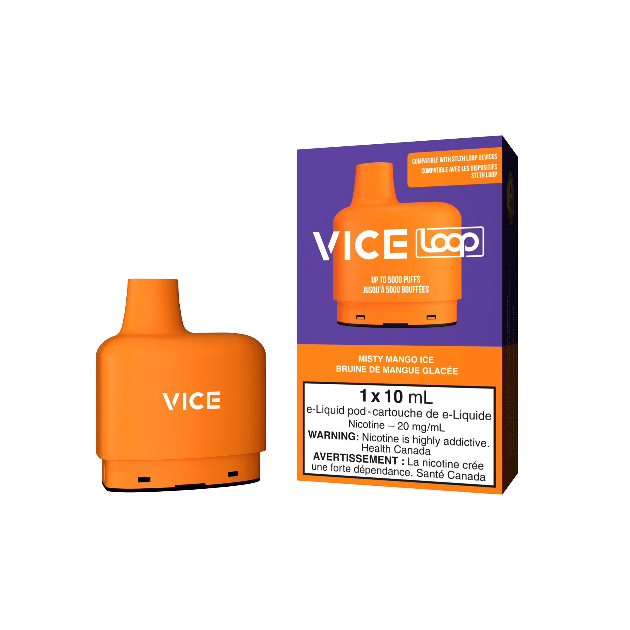Vice Loop 5K Pod - Misty Mango Ice — Vape Villa