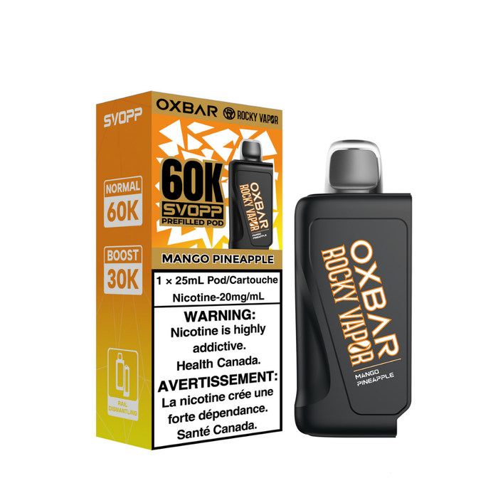 Rocky Vapor Svopp 60K Pod - Mango Pineapple