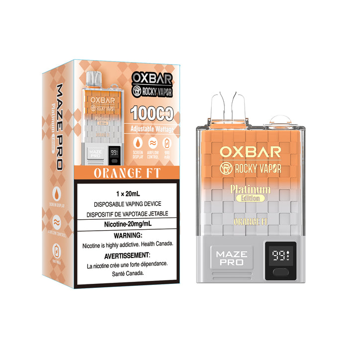 Oxbar Maze Pro 10000 - Orange FT