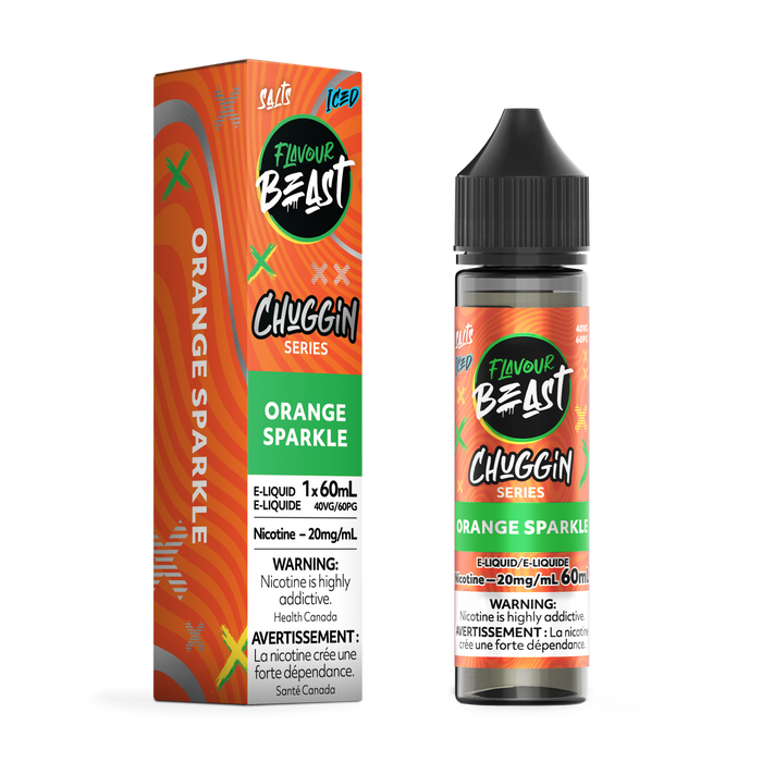 Flavour Beast 60 mL - Chuggin Orange Sparkle Iced