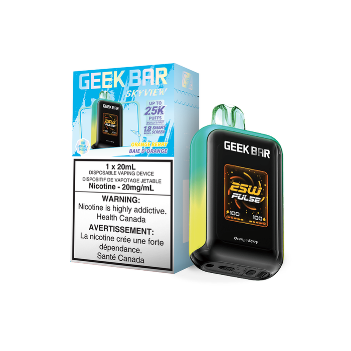 Geek Bar Skyview 25K - Orange Berry