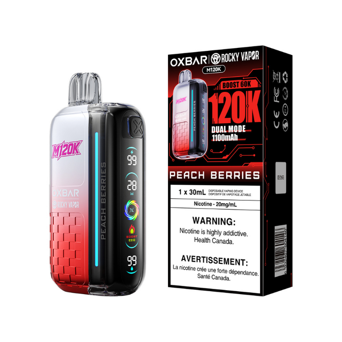 Oxbar 120K - Peach Berries