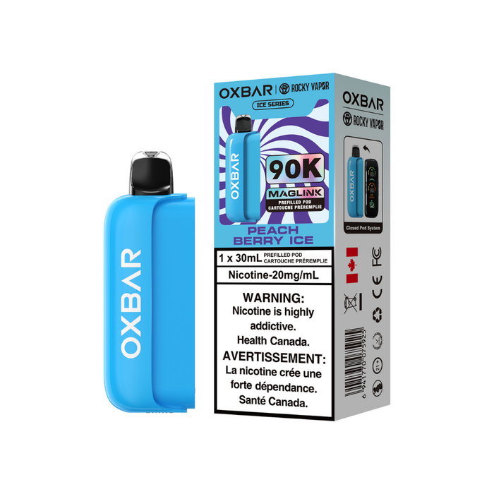 Oxbar Maglink 90K Pod - Peach Berry Ice