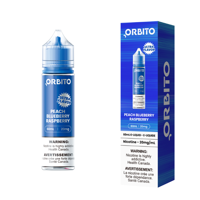 Orbito Salt 60 mL - Peach Blueberry Raspberry