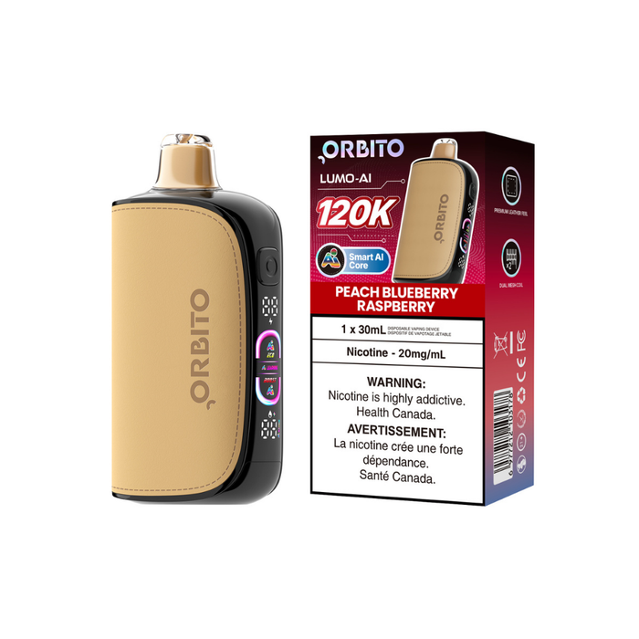 Orbito Lumo 120K - Peach Blue Raspberry