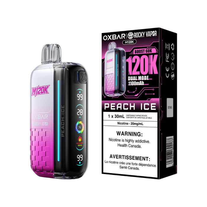 Oxbar 120K - Peach Ice