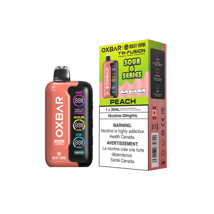 Oxbar Tri-Fusion - Sour G Peach
