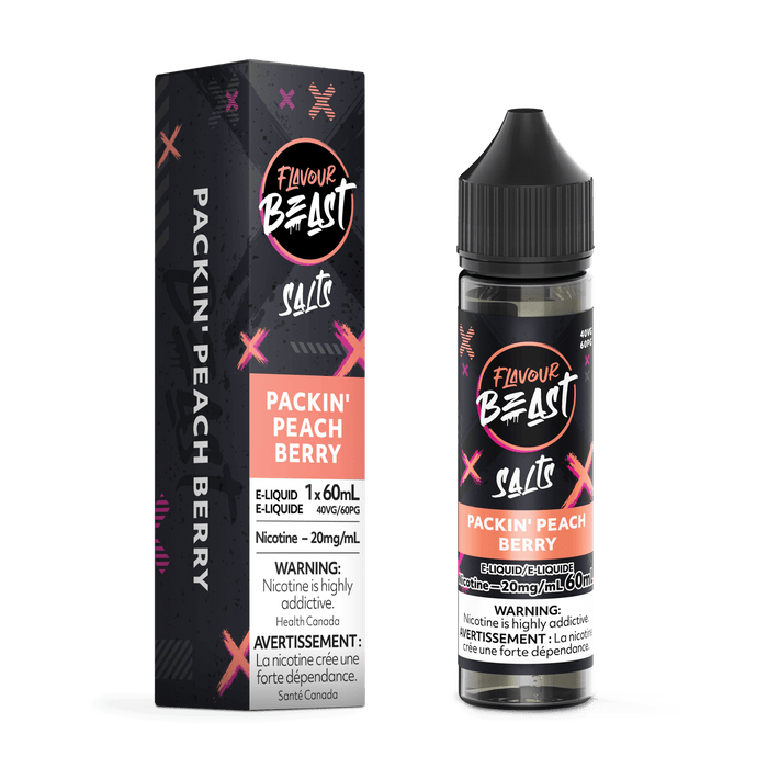 Flavour Beast 60 mL - Packin' Peach Berry