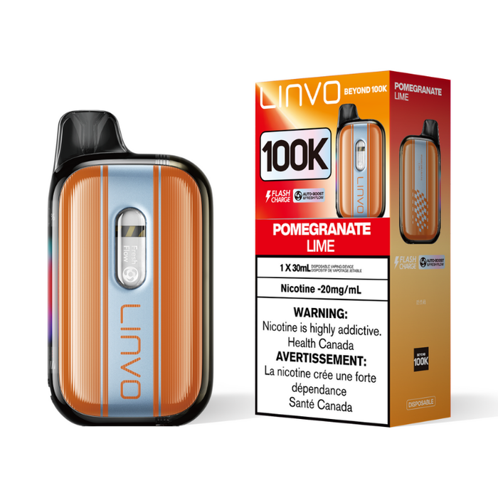 Linvo 100K - Pomegranate Lime Ice