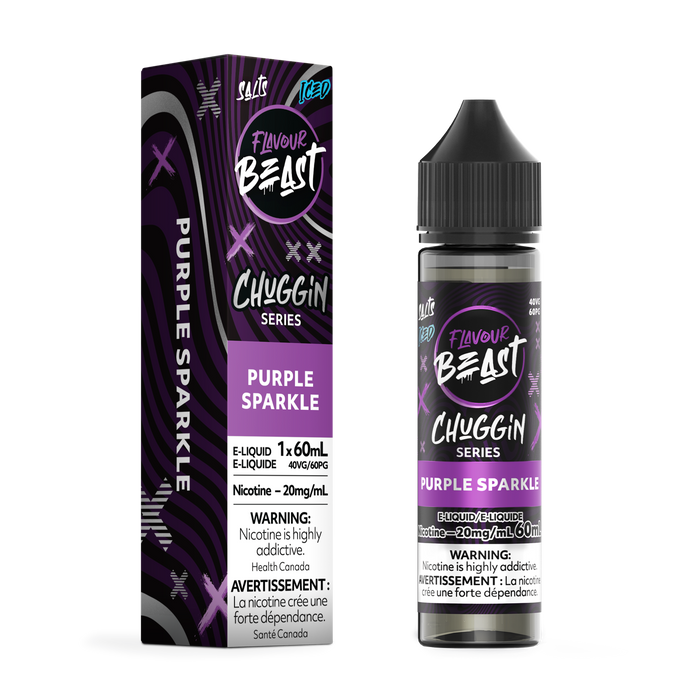 Flavour Beast 60 mL - Chuggin Purple Sparkle Iced