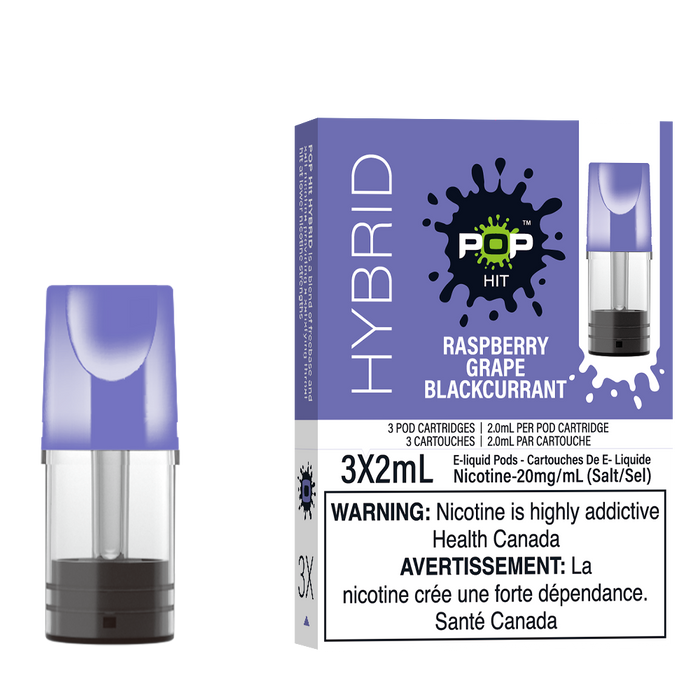 POP Hybrid Pod Pack - Raspberry Grape Blackcurrant