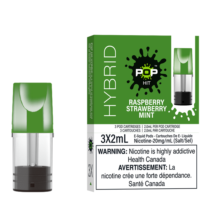POP Hybrid Pod Pack - Raspberry Strawberry Mint