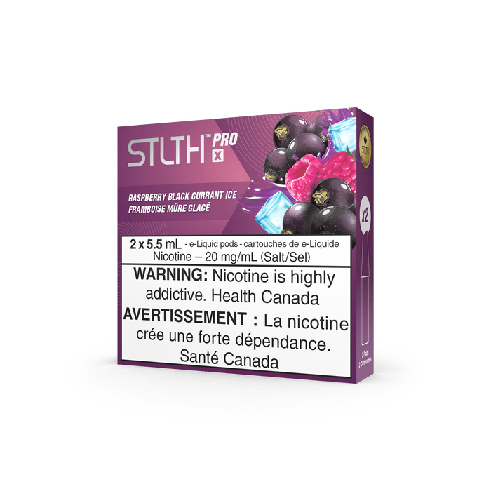 STLTH Pro X Pod Pack - Raspberry Black Currant Ice