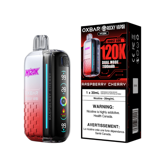 Oxbar 120K - Raspberry Cherry