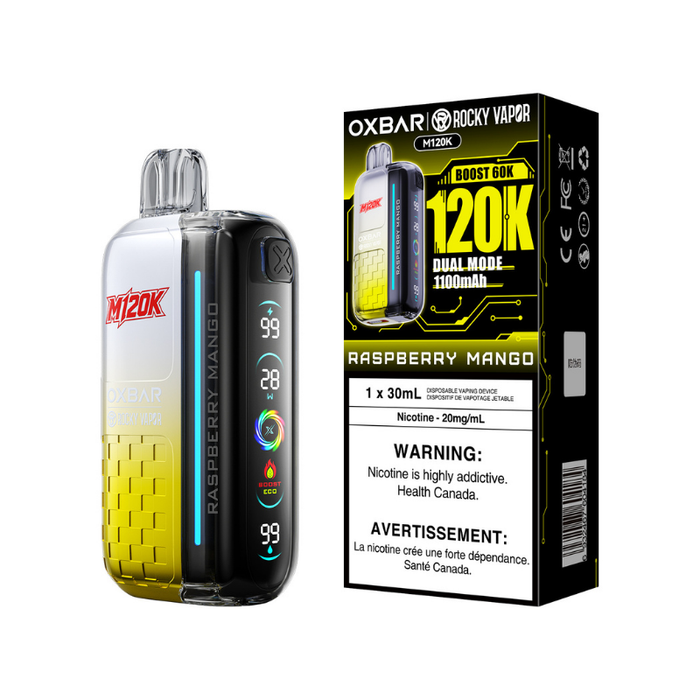 Oxbar 120K - Raspberry Mango