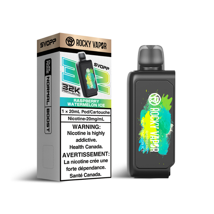 Rocky Vapor Svopp 32K Pod - Raspberry Watermelon Ice
