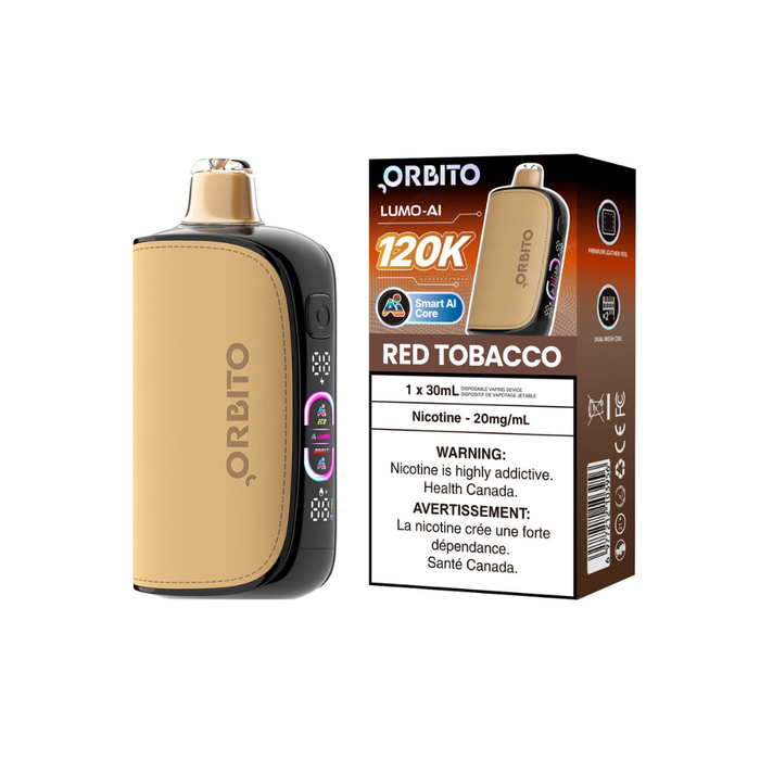 Orbito Lumo 120K - Red Tobacco