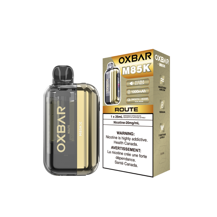 Oxbar 85K - Route