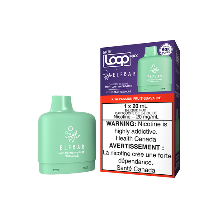 STLTH x Elfbar Loop Max 50K Pod - Kiwi Passion Fruit Guava Ice