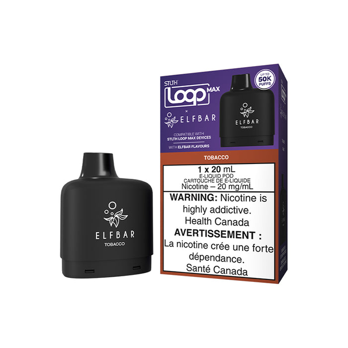 STLTH x Elfbar Loop Max 50K Pod - Tobacco