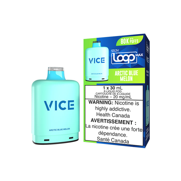 STLTH x Vice Loop Max 80K Pod - Arctic Blue Melon