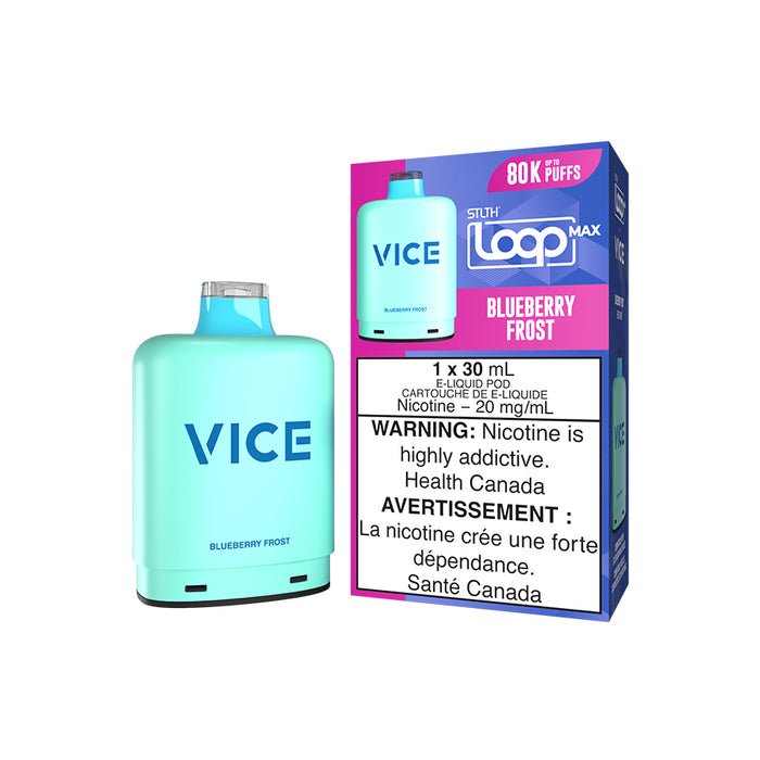 STLTH x Vice Loop Max 80K Pod - Blueberry Frost