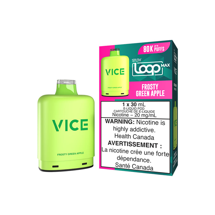 STLTH x Vice Loop Max 80K Pod - Frosty Green Apple